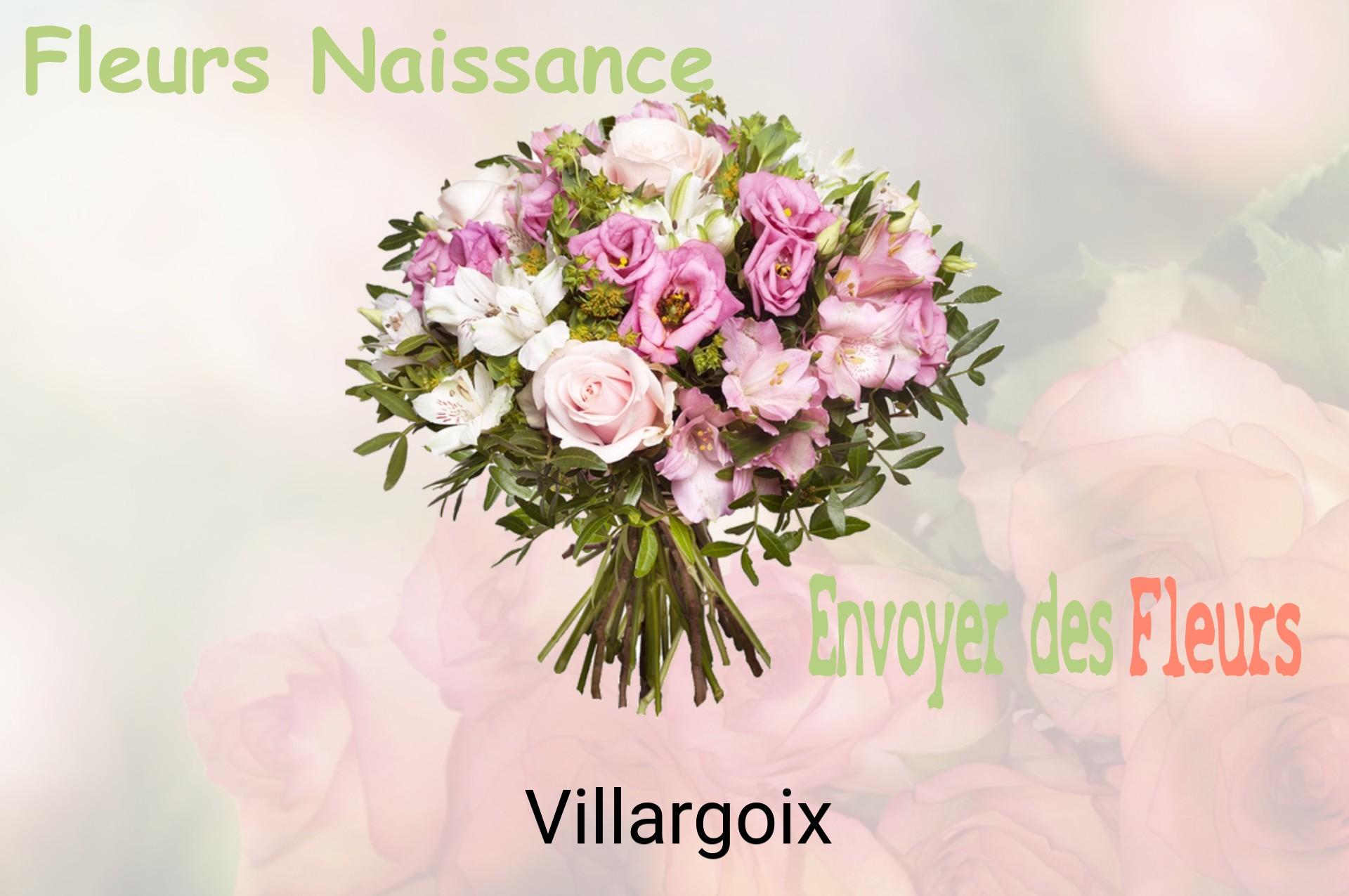Bouquet de fleurs de naissance livré à Villargoix